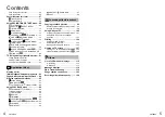 Preview for 3 page of Panasonic DMC-TZ9 Operating Instructions Manual