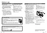 Предварительный просмотр 4 страницы Panasonic DMC-TZ9 Operating Instructions Manual