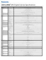 Preview for 2 page of Panasonic DMC-ZR3A Brochure