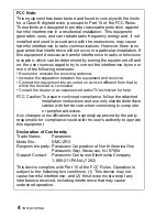 Preview for 4 page of Panasonic DMC-ZR3A Operating Instructions Manual