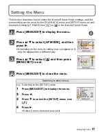 Preview for 17 page of Panasonic DMC-ZR3A Operating Instructions Manual