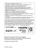 Preview for 34 page of Panasonic DMC-ZR3A Operating Instructions Manual