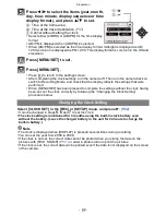 Preview for 53 page of Panasonic DMC-ZR3A Operating Instructions Manual