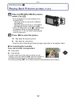 Preview for 78 page of Panasonic DMC-ZR3A Operating Instructions Manual