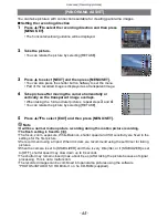 Preview for 99 page of Panasonic DMC-ZR3A Operating Instructions Manual