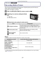 Preview for 111 page of Panasonic DMC-ZR3A Operating Instructions Manual