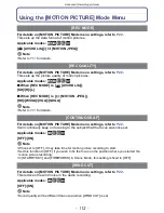 Preview for 146 page of Panasonic DMC-ZR3A Operating Instructions Manual