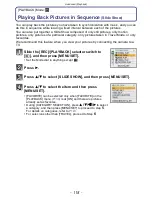 Preview for 152 page of Panasonic DMC-ZR3A Operating Instructions Manual