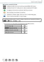 Preview for 4 page of Panasonic DMC-ZS110 Operating Instructions For Advanced Features