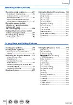 Preview for 10 page of Panasonic DMC-ZS110 Operating Instructions For Advanced Features