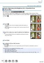 Preview for 64 page of Panasonic DMC-ZS110 Operating Instructions For Advanced Features