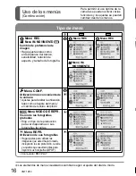 Preview for 16 page of Panasonic DMC ZS1S - Lumix Digital Camera Instrucciones De Funcionamiento