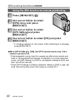 Preview for 22 page of Panasonic DMC-ZS20W Basic Owner'S Manual