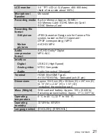 Preview for 21 page of Panasonic DMC-ZS25K Basic Owner'S Manual