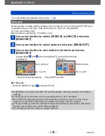 Preview for 126 page of Panasonic DMC-ZS25K Owner'S Manual