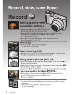 Preview for 6 page of Panasonic DMC-ZS3 - Lumix 10MP Digital Camera Operating Instructions Manual