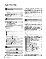 Preview for 8 page of Panasonic DMC-ZS3 - Lumix 10MP Digital Camera Operating Instructions Manual