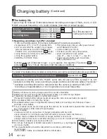 Preview for 14 page of Panasonic DMC-ZS3 - Lumix 10MP Digital Camera Operating Instructions Manual