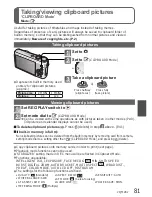 Preview for 81 page of Panasonic DMC-ZS3 - Lumix 10MP Digital Camera Operating Instructions Manual