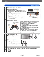 Preview for 29 page of Panasonic DMC-ZS30 Owner'S Manual