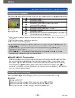 Preview for 35 page of Panasonic DMC-ZS30 Owner'S Manual