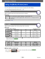 Preview for 126 page of Panasonic DMC-ZS30 Owner'S Manual