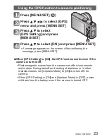 Preview for 23 page of Panasonic DMC-ZS30W Basic Owner'S Manual