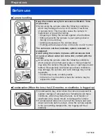 Предварительный просмотр 8 страницы Panasonic DMC-ZS40 Operating Instructions Manual