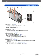 Предварительный просмотр 13 страницы Panasonic DMC-ZS40 Operating Instructions Manual