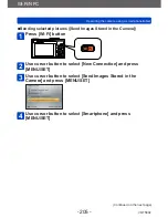 Предварительный просмотр 205 страницы Panasonic DMC-ZS40 Operating Instructions Manual