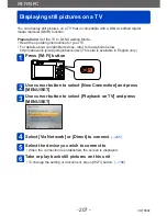 Предварительный просмотр 207 страницы Panasonic DMC-ZS40 Operating Instructions Manual