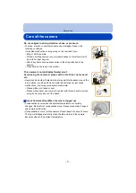 Предварительный просмотр 6 страницы Panasonic DMC-ZS45 Owner'S Manual