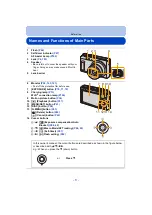 Предварительный просмотр 8 страницы Panasonic DMC-ZS45 Owner'S Manual