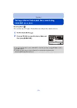 Предварительный просмотр 76 страницы Panasonic DMC-ZS45 Owner'S Manual