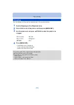 Предварительный просмотр 120 страницы Panasonic DMC-ZS45 Owner'S Manual