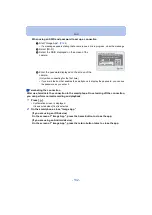 Предварительный просмотр 132 страницы Panasonic DMC-ZS45 Owner'S Manual