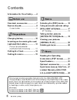 Preview for 6 page of Panasonic DMC-ZS5K Basic Operating Instructions Manual