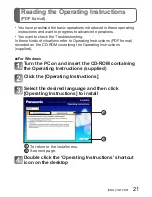 Preview for 21 page of Panasonic DMC-ZS5K Basic Operating Instructions Manual