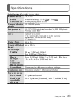 Preview for 23 page of Panasonic DMC-ZS5K Basic Operating Instructions Manual