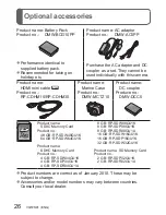 Preview for 26 page of Panasonic DMC-ZS5K Basic Operating Instructions Manual