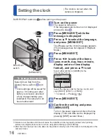 Preview for 16 page of Panasonic DMC-ZS8S Owner'S Manual