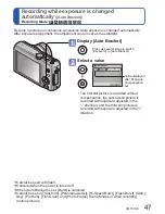 Preview for 47 page of Panasonic DMC-ZS8S Owner'S Manual