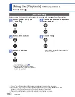 Preview for 100 page of Panasonic DMC-ZS8S Owner'S Manual