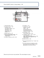 Preview for 111 page of Panasonic DMC-ZS8S Owner'S Manual