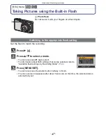 Preview for 47 page of Panasonic DMCFH1 - DIGITAL STILL CAMERA Operating Instructions Manual