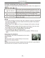 Preview for 86 page of Panasonic DMCFH22 - DIGITAL STILL CAMERA Operating Instructions For Advanced Features