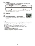 Preview for 104 page of Panasonic DMCFH22 - DIGITAL STILL CAMERA Operating Instructions For Advanced Features