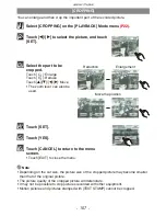 Preview for 107 page of Panasonic DMCFH22 - DIGITAL STILL CAMERA Operating Instructions For Advanced Features