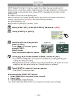 Preview for 110 page of Panasonic DMCFH22 - DIGITAL STILL CAMERA Operating Instructions For Advanced Features