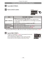 Preview for 119 page of Panasonic DMCFH22 - DIGITAL STILL CAMERA Operating Instructions For Advanced Features